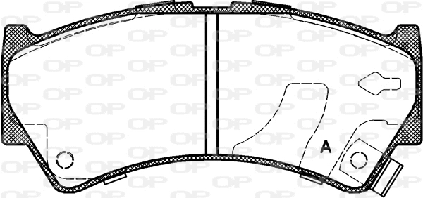 Brake Pad Set, disc brake (BPA0592.52)