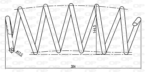 Suspension Spring (CSR9103.00)