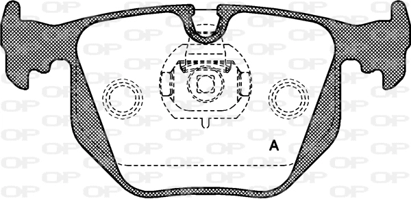 Brake Pad Set, disc brake (BPA0381.20)