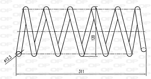 Suspension Spring (CSR9073.00)