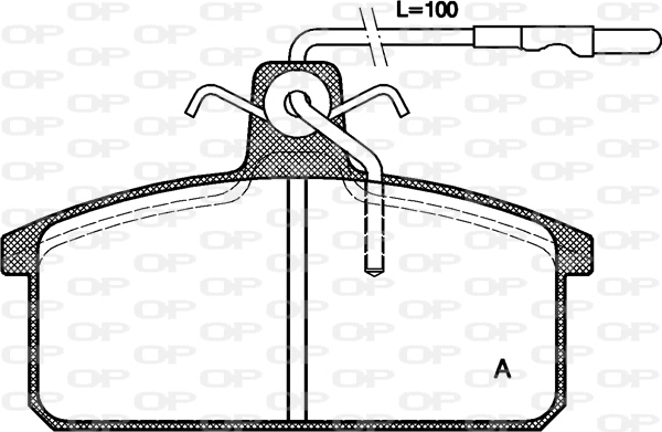 Brake Pad Set, disc brake (BPA0128.32)