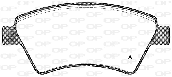 Brake Pad Set, disc brake (BPA0976.10)