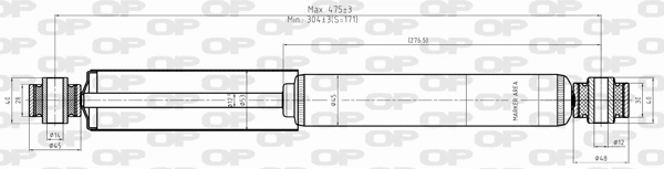Shock Absorber (SAB8338.32)