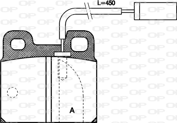 Brake Pad Set, disc brake (BPA0005.11)
