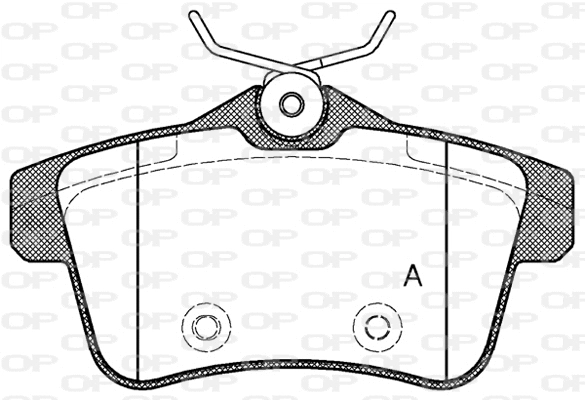 Brake Pad Set, disc brake (BPA1418.00)