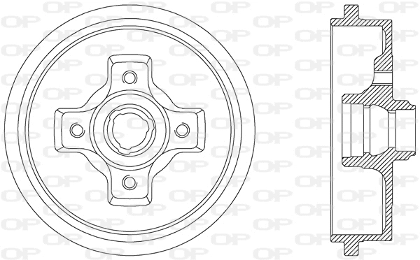Brake Drum (BAD9012.40)
