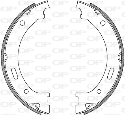Brake Shoe Set (BSA2239.00)