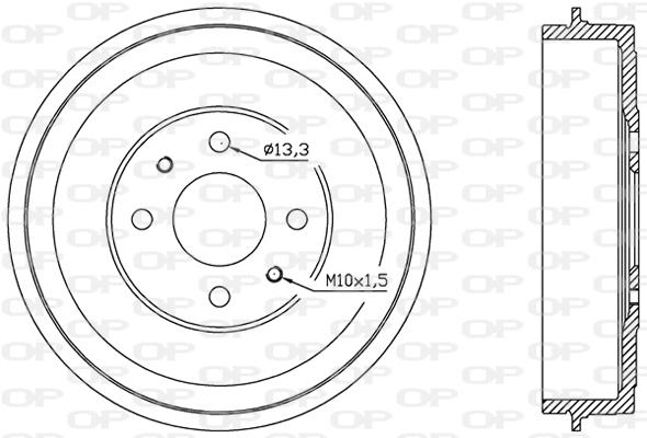 Brake Drum (BAD9002.10)