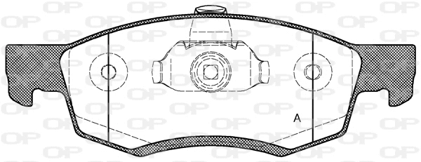 Brake Pad Set, disc brake (BPA0172.32)