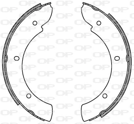 Brake Shoe Set (BSA2193.00)