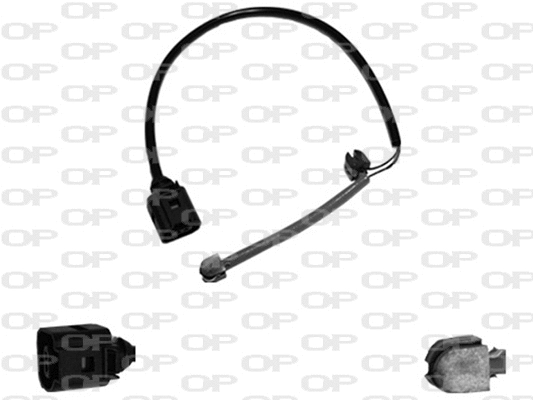Warning Contact, brake pad wear (AK3101.00)