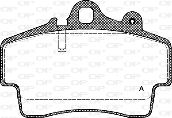 Brake Pad Set, disc brake (BPA0653.00)