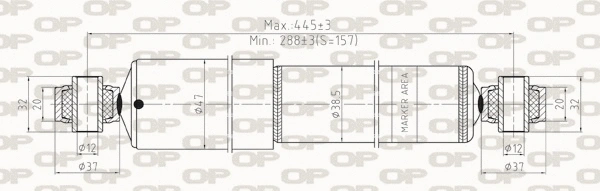 Shock Absorber (SAB8263.32)