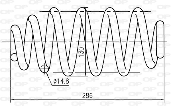 Suspension Spring (CSR9323.00)