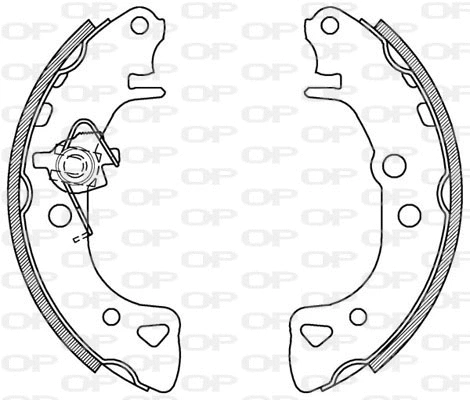 Brake Shoe Set (BSA2060.00)