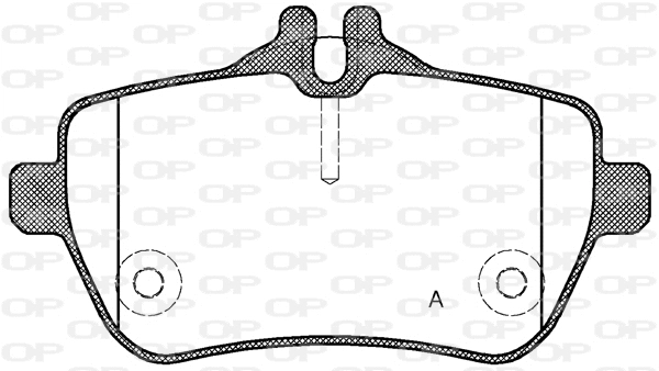 Brake Pad Set, disc brake (BPA1535.00)