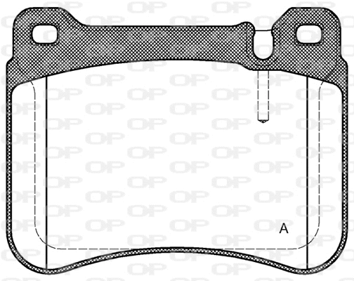 Brake Pad Set, disc brake (BPA1193.00)