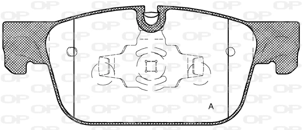 Brake Pad Set, disc brake (BPA1692.10)
