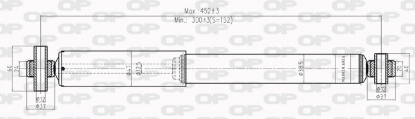 Shock Absorber (SAB8204.32)