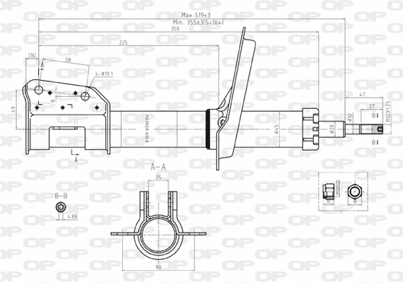 Shock Absorber (SAB8119.31)