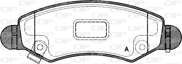 Brake Pad Set, disc brake (BPA0702.21)