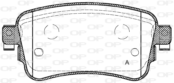 Brake Pad Set, disc brake (BPA1720.00)