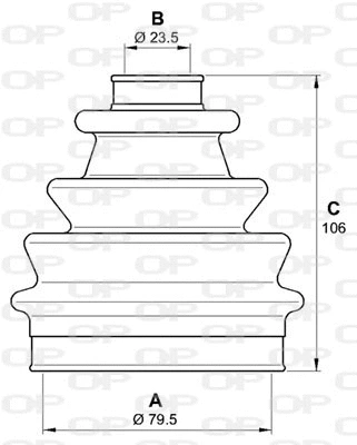Bellow Kit, drive shaft