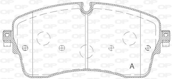 Brake Pad Set, disc brake (BPA1815.00)