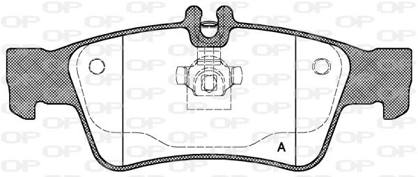 Brake Pad Set, disc brake (BPA0991.00)