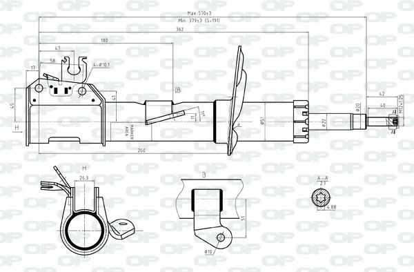 Shock Absorber (SAB8051.31)