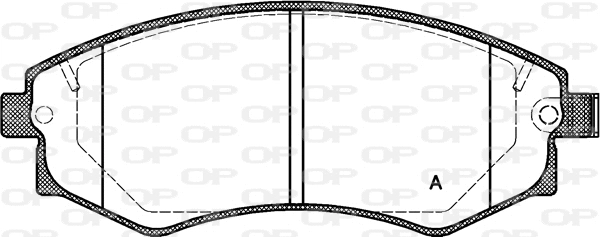 Brake Pad Set, disc brake (BPA0318.32)