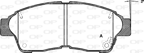 Brake Pad Set, disc brake (BPA0402.42)