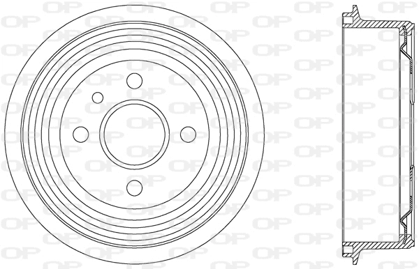 Brake Drum (BAD9018.20)
