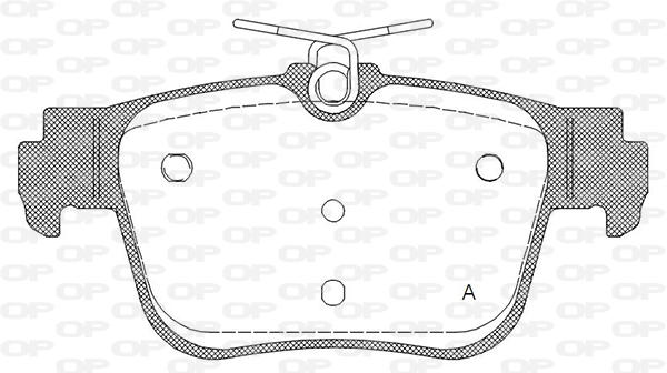 Brake Pad Set, disc brake (BPA1945.00)