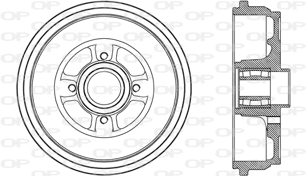 Brake Drum (BAD9087.31)