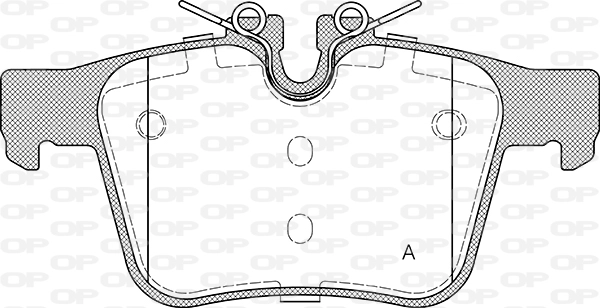 Brake Pad Set, disc brake (BPA1516.45)