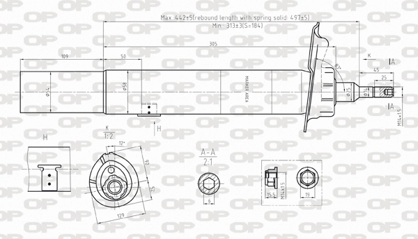 Shock Absorber (SAB8241.31)