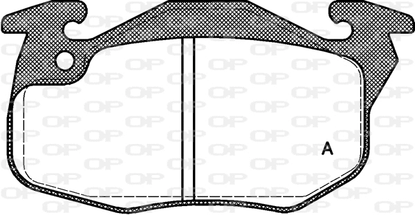 Brake Pad Set, disc brake (BPA0192.10)