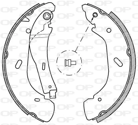 Brake Shoe Set (BSA2048.00)