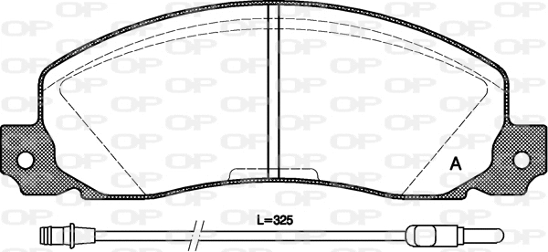 Brake Pad Set, disc brake (BPA0202.02)
