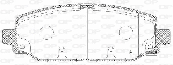 Brake Pad Set, disc brake (BPA1844.02)
