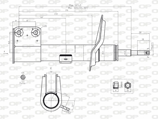 Shock Absorber (SAB8105.31)