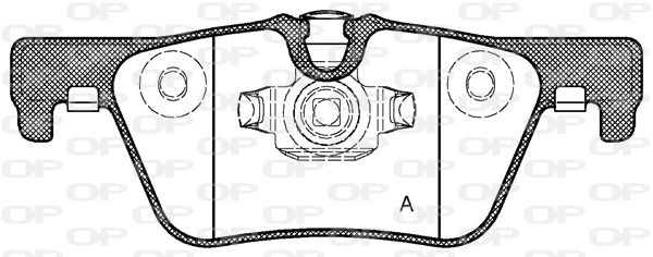 Brake Pad Set, disc brake (BPA1476.00)