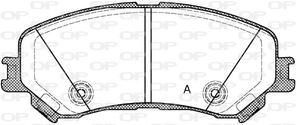 Brake Pad Set, disc brake (BPA1318.20)