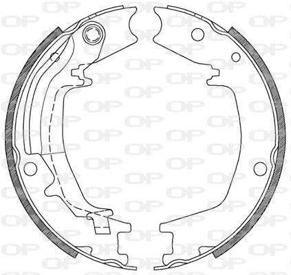 Brake Shoe Set (BSA2128.00)