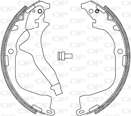 Brake Shoe Set (BSA2242.00)