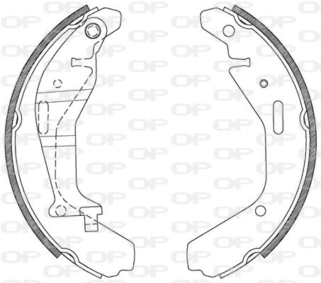 Brake Shoe Set (BSA2112.00)