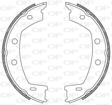 Brake Shoe Set (BSA2226.00)