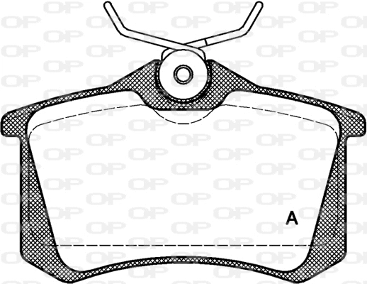Brake Pad Set, disc brake (BPA0263.01)
