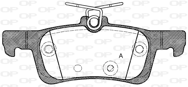 Brake Pad Set, disc brake (BPA1563.00)